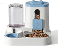 New Automatic Cat Feeder Dog Bowl Pet Bowl Cat Basin 2-in-1 Water Dispenser Cat Bowl Pet Supplies Cross-Border