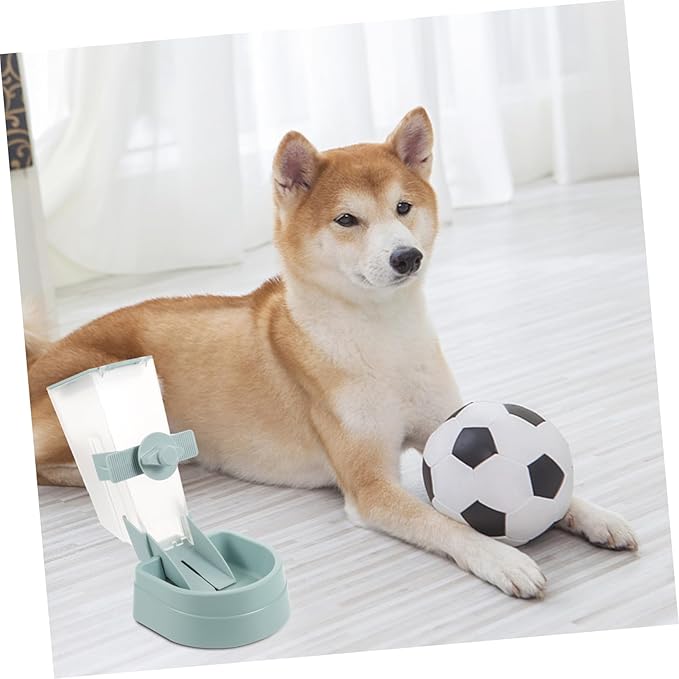 BESPORTBLE Automatic Pet Feeder Station Space-Saving Hanging Dog Bowl for Cages Easy Removable Parts Stable and Puppies Feeding