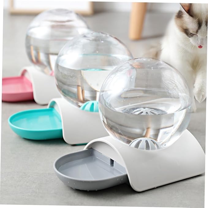 Milisten Pet Water Feeder Automatic Drinking Water Bowl Raised Dog Bowl Pet Drinking Supplies Non-Slip Base for Cats Dogs