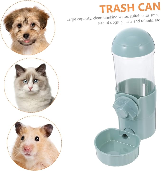 Automatic Pet Waterer for Dogs and Cats Generation Hanging Water Dispenser Durable Cage Feeder for Puppies Rabbits and Animals Easy to