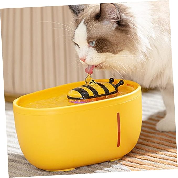 HEMOTON Automatic Dog and Cat Water Dispenser Compact Pet Water Feeder Filter for Home Use Convenient Design for Pets