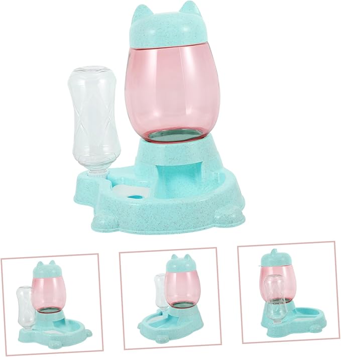 SUPVOX Automatic Cat Dog Water Feeder Bowl Pet Drinking Fountain Easy Clean Portable Cat Dog Bowl Feeder