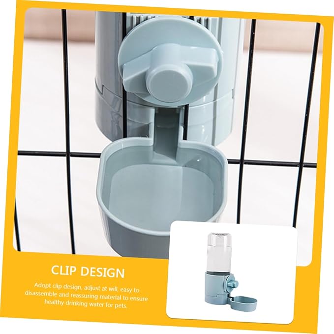 Hanging Drinking Fountain Automatic Dog Waterer Pet Water Dispenser Rabbit Water Bottle Compact Portable Design