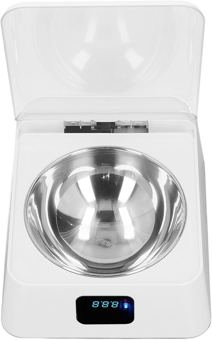 Smart Automatic Dog Feeder Bowl, Induction Lid Opening, Easy to Use, Material, 2000mAh Battery, for Medium Small Pet, Suitable for
