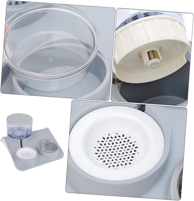 POPETPOP 1pc Unique Pet Water Fountain Pet Bowl for Dog Cat Dual-use Safe Eating Bowl