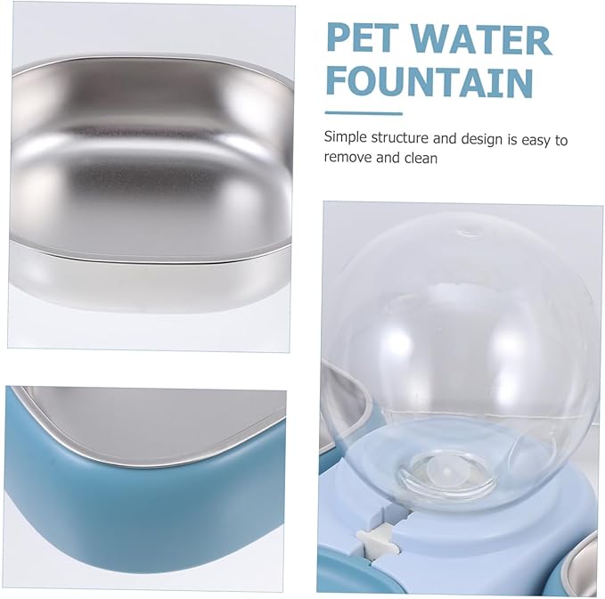 Automatic Pet Water Dispenser Durable Abs Transparent Water Feeder for Cats and Animals Lightweight Design Easy to Use for Home and Outdoor