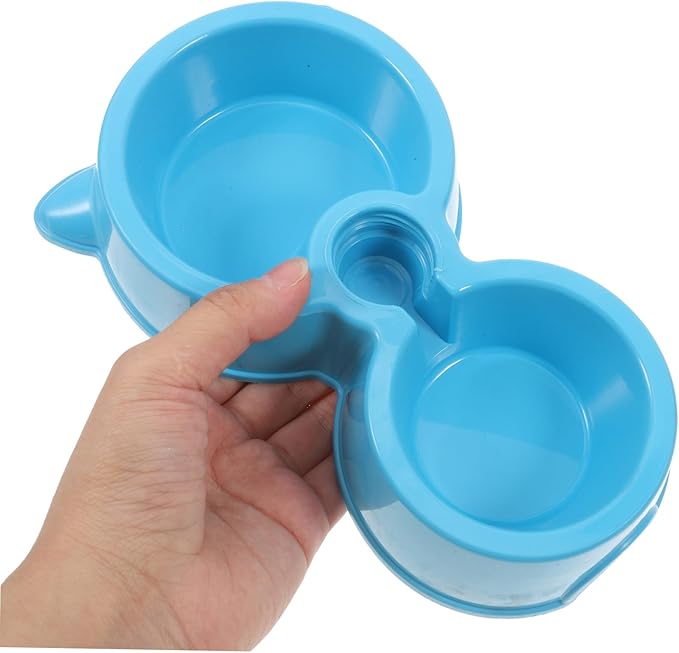 Automatic Dog Water Dispenser with Dual Bowls Durable Pet Feeder for Food and Water Self Watering System for Dogs and Cats for Busy Pet Owners