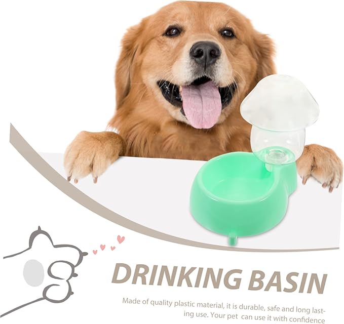 Automatic Dog Water Feeder Pet Bowl Dispenser Safe High-Density Material