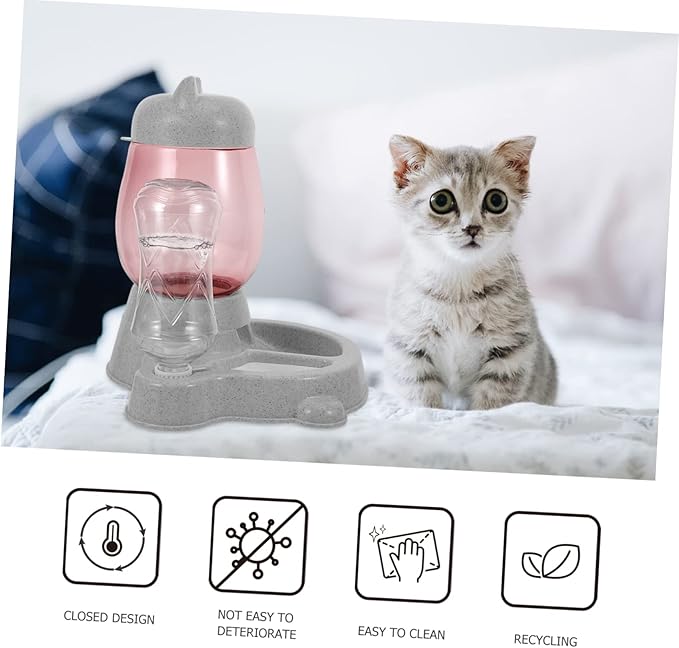 Automatic Water Dispenser for Dogs Cat Feeder Food Container Pet Feeder Cat Automatic Water Dispenser