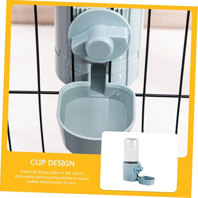 Toyvian Automatic Hanging Pet Water Dispenser Water Bottle for Cats Dogs Rabbits Inspection Design for Indoor Use