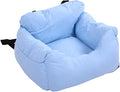 Pssopp Pet Car Seat Small Dogs Pet Car Seat, Portable Travel Bed for Travel and Outdoor Trips Dog Supplies