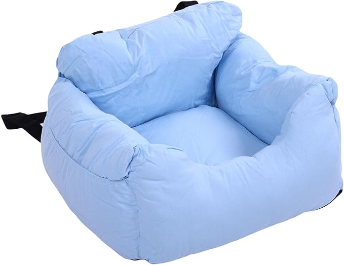 Pssopp Pet Car Seat Small Dogs Pet Car Seat, Portable Travel Bed for Travel and Outdoor Trips Dog Supplies