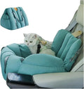 Small Dog Car Seat Portable Dog Booster Car Seats Cat Soft-Sided Carriers Cat Bag Puppy Car Seat Car Pet Seat Stable Travel