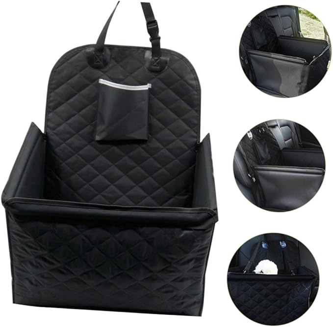 Dog Car Seat Cushion Support Pet Dog Seats Bed Non-Slip Safety Travel Belt