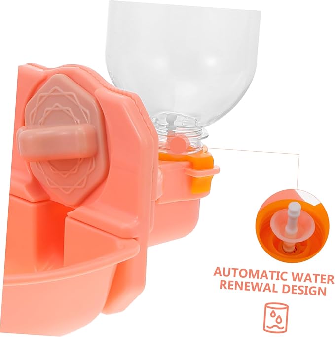 Automatic PET Water Dispenser for Dogs and Cats Wall-Mounted Water Feeder Spill-Proof Design 1L Capacity for Home and Travel