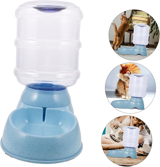 POPETPOP Automatic Dog Water Dispenser Large Capacity Self Filling Pet Water Feeder Easy to Use Material for Dogs and Cats Ensures Healthy Hydration