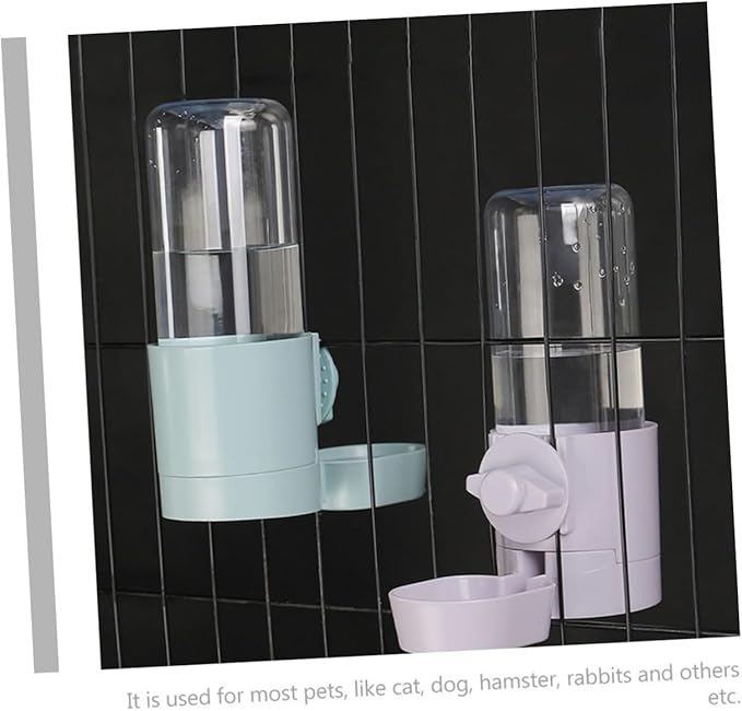 VANZACK Automatic Puppy Water Dispenser Hanging Pet Waterer for Dogs Cats Easy Design Capacity Detachable Water Feeder for Pets