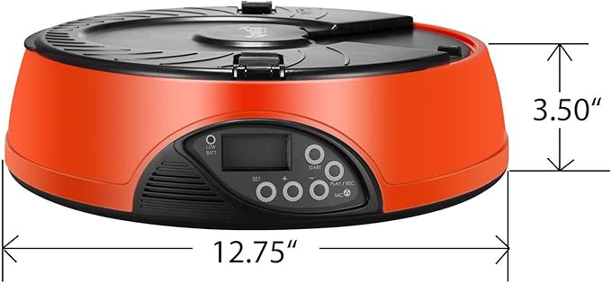 Qpets AF 108 Plus Programmable Automatic Pet Feeder for Dog, Cat & Other Small Pet