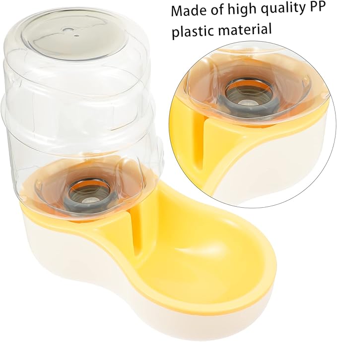 Automatic Pet Water Fountain Dog Water Dispenser Bowl for Small Dogs Cats Rabbits Sturdy Material Easy to