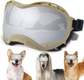 Dog Sunglasses,Doggles Anti-UV Protection,Pet Sunglasses with Adjustable Strap,Suitable for Motorcycle Car Driving Bike Riding Hiking Swimming Wind Dust Fog Dog Eye Protection