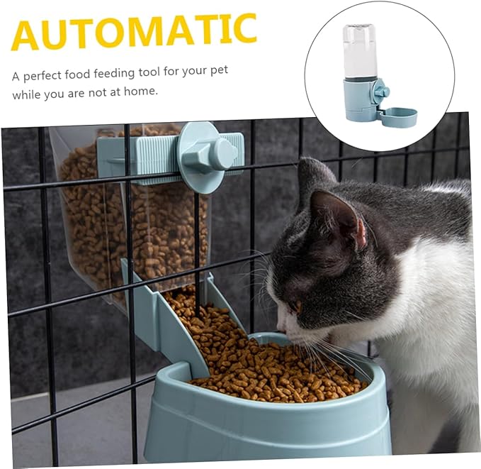 Hanging Pet Water Feeder Automatic Water Dispenser for Dogs and Cats Capacity Bottle Easy to Inspect for Cage Use Material