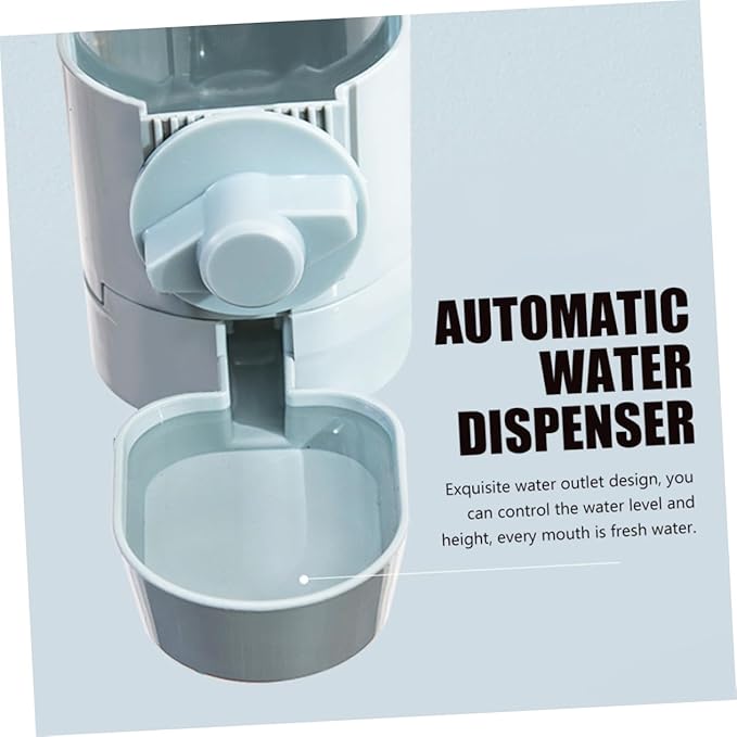 Totority Automatic PET Water Dispenser Hanging PET Waterer for Cats and Dogs Indoor Animal Feeder Material 1.5L Capacity for Home Use