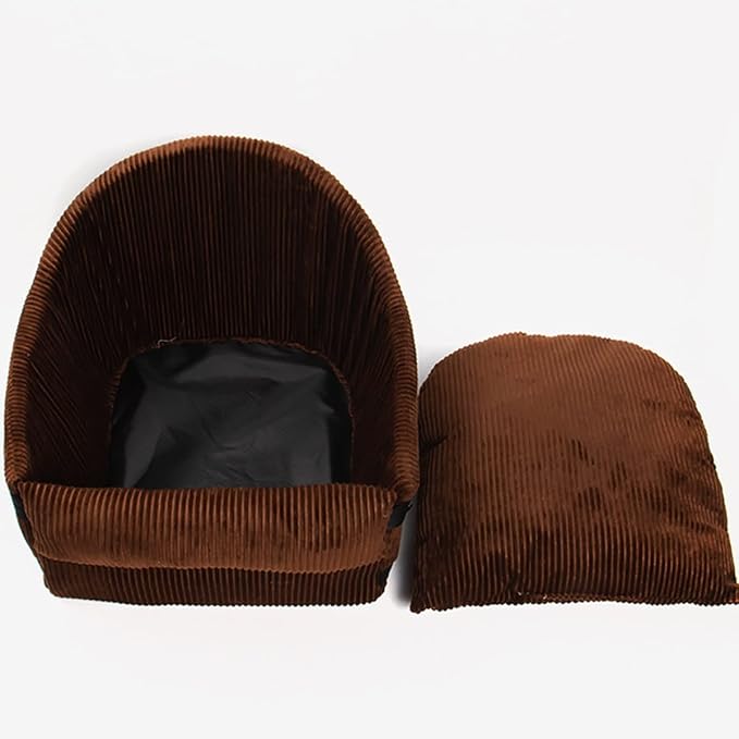 Cat and Dog car seat Cushion,Dog Car Seat Pet Booster Seat Pet Travel Safety Car Seat,Travel Safety,Non-Slip Base,Suitable for car, Home (Color : D, Size : 36x42x31cm)
