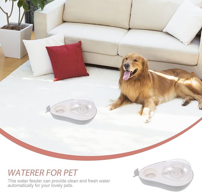 Automatic Water Bowl for Dogs No Mess Pet Water Dispenser Home Accessory
