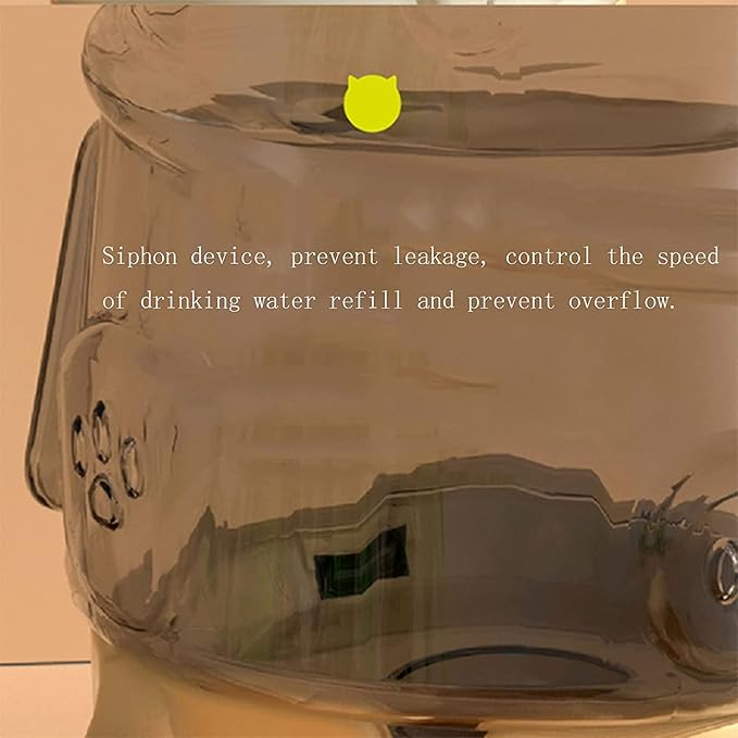 Dispenser Automatic Pet Food Feeder and Water Dispensers Set,Dog Feeder and Cat Water Dispenser 3.2L Gravity Dog Feeder Easily Clean Pet Supply cat Fountain