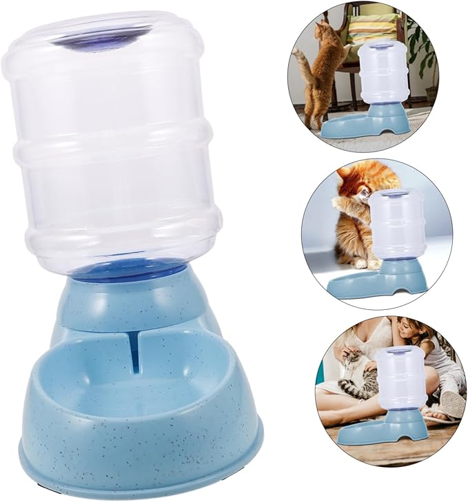 HANABASS Automatic Pet Water Dispenser Material Large Capacity for Dogs Cats Easy Maintenance Non-Spill Design for Home Use
