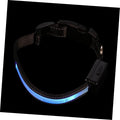 Happyyami Pet Accessory USB Rechargeable Dog Collar Led Lights Night Safety Stylish Dog Collar for Parties