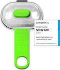 Max & Molly USB Rechargeable LED Safety Pet Light for Dog Collars & Harnesses - Waterproof, No-Dangle Secure Design, One Size Fits All - Ideal for Walking, Running, Biking & Outdoor Adventures