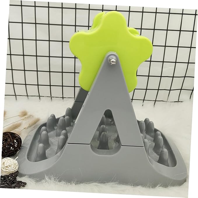 Mipcase Automatic Rotating Dog Food Dispenser Slow Feeding Pet Bowl Prevents Easy Training Feeding Dogs