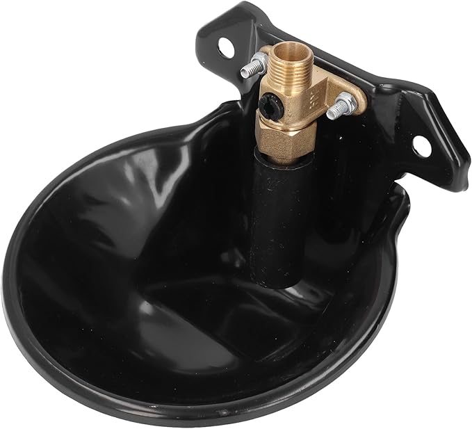 ZJchao Goat Feeder, Automatic Water Dispenser for Dogs Goat Waterer Fountain Farm Feeding Water Bowl Automatic Dog Water Dispenser Farm Water Drinking Equipment with Copper Valve for