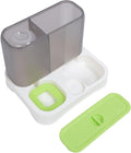 Automatic Pet Feeder Water Dispenser 3 in 1 Large Capacity Cat Bowl for Self Feeding