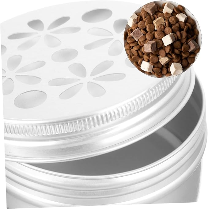 VANZACK 80ml Dog Scent Training Kit 10pcs Aluminum Sniffle Boxes for Canine Nose Work and Scent Detection Portable Odor Training Supplies for Dogs and Puppies