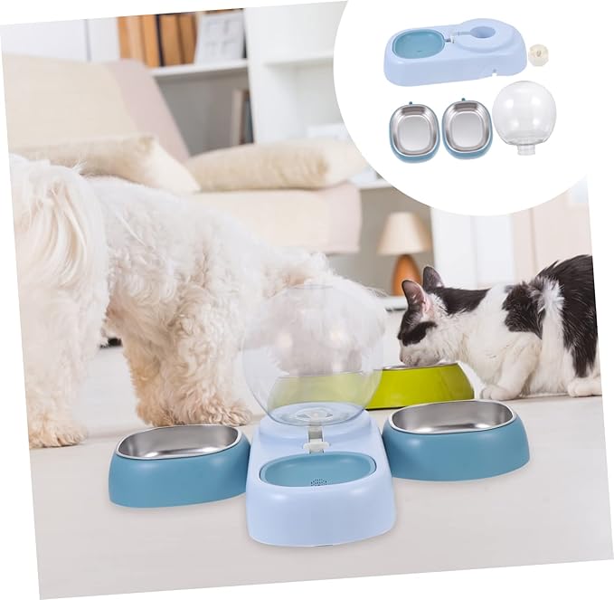 SUPVOX Automatic Cat Dog Pet Water Dispenser Abs Drinking Fountain Bowl Capacity Easy to Clean