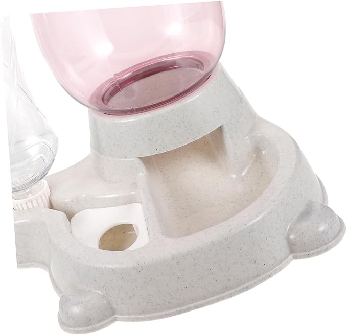 BESPORTBLE Automatic Pet Feeder with Capacity Food and Water Dispenser for Cats Dogs and Puppies Durable Feeding Bowl for Indoor Use Convenient and Easy to Clean