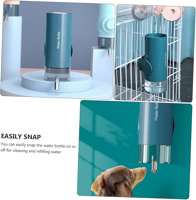 Pet Waterer Dog Water Dispenser Automatic Feeder Hanging Water Jug Dispenser