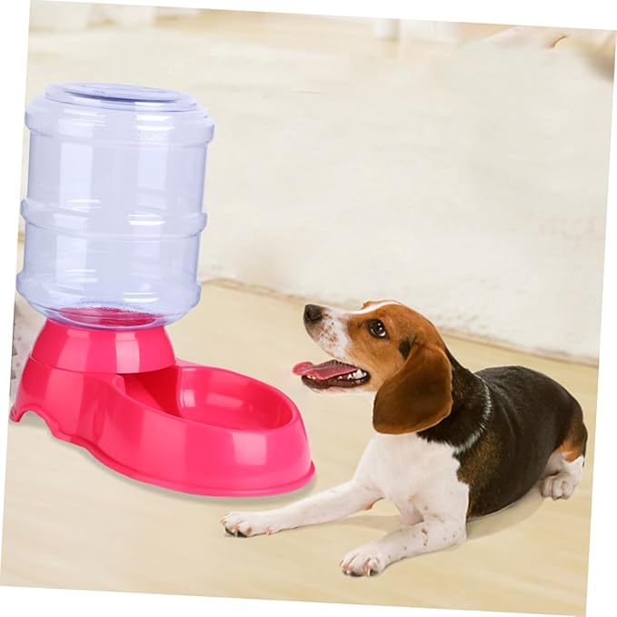 Happyyami Automatic PET Feeder 3.5L Food Bowl and Water Dispenser for Cats and Dogs Random Color Timed Portion Control Easy Clean