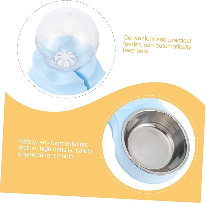 Automatic Cat Feeder Cat Fountain Pet Water Dispenser No Spill Design Healthier Pet Hydration