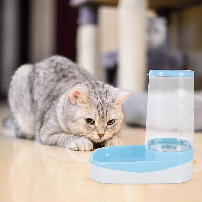 balacoo Automatic Pet Water Bowl Cat Water Feeder Non- Base Easy to Lightweight Design for Pets