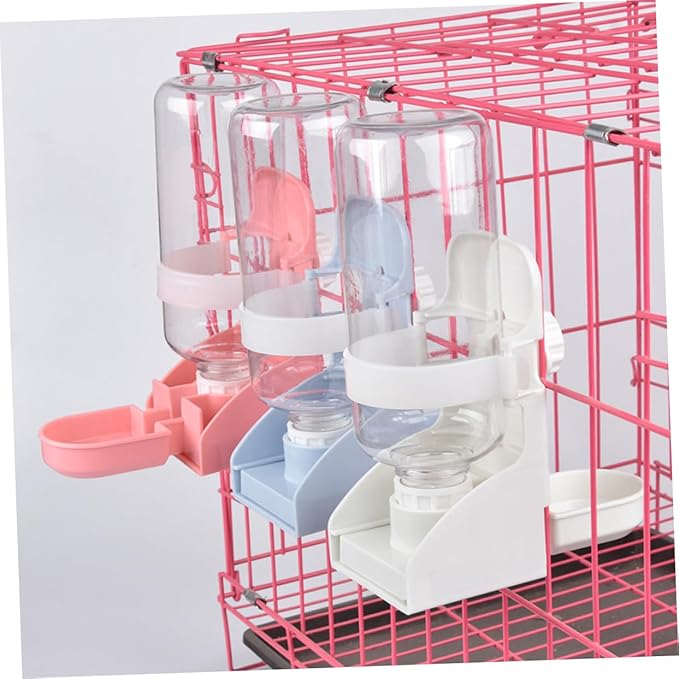 Kisangel Pet Water Feeder Automatic Water Feeder for Dogs Pet Supplies Dog Cage