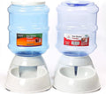 Made King Automatic Pet Feeder, Food Dispenser Pet Feeder Water Dispenser Set Bowl for Dogs and Cats, Pets, Animals (Auto Pet Water Dispenser and Food Feeder)
