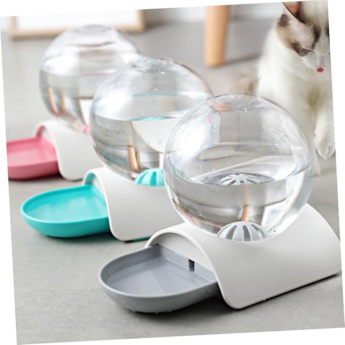 Happyyami Unique Pet Water Fountain Automatic Water Bowl for Dog Cat Decorative Pet Drinking Supplies Eco-Friendly Material
