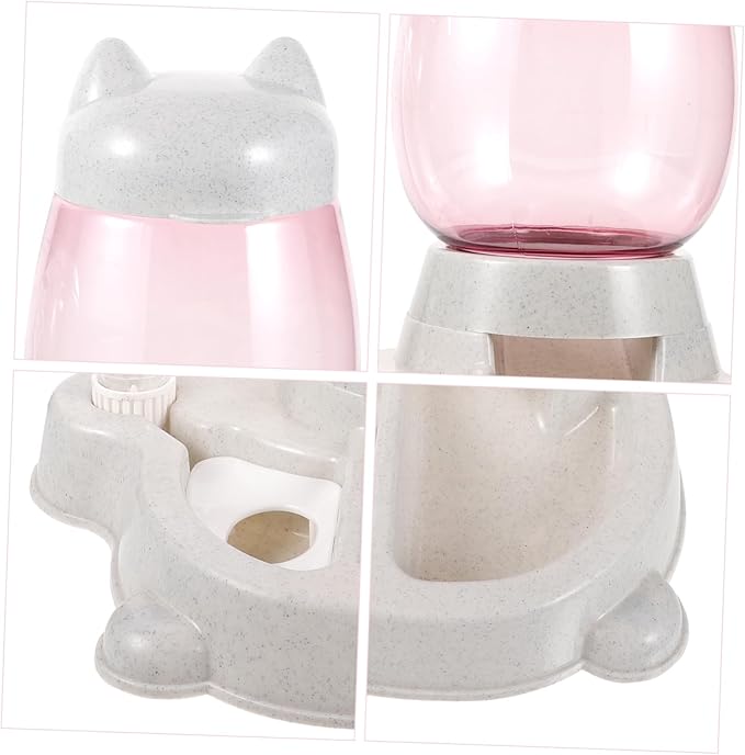 Automatic Pet Food Dispenser Capacity Cat Dog Feeder Water Dispenser Home Pet Supply
