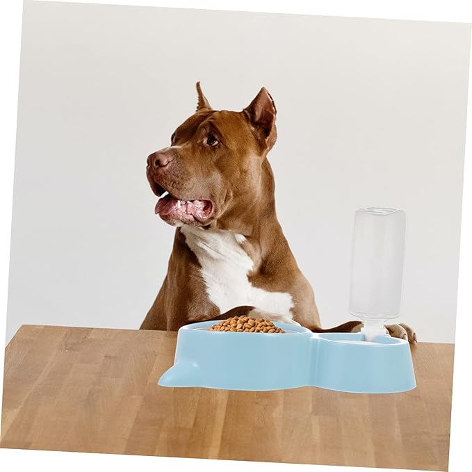 SUPVOX 1pc Pet Drinking Bowl Detachable Design Stainless Steel Pet Feeder for Cats and Dogs Easy to Lightweight and Portable Tip Water Container