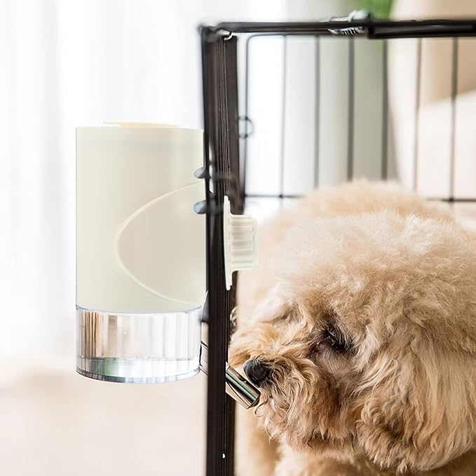 Toyvian Automatic Dog Water Dispenser with Nozzle Leak Pet Water Bottle for Cats and Dogs Easy Design for for Home Use