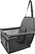 Dog Car Seat, Adjustable Belt Pet Car Seat Travel Bed with Nonslip Backing for Small Dogs in Cars Trucks SUVs