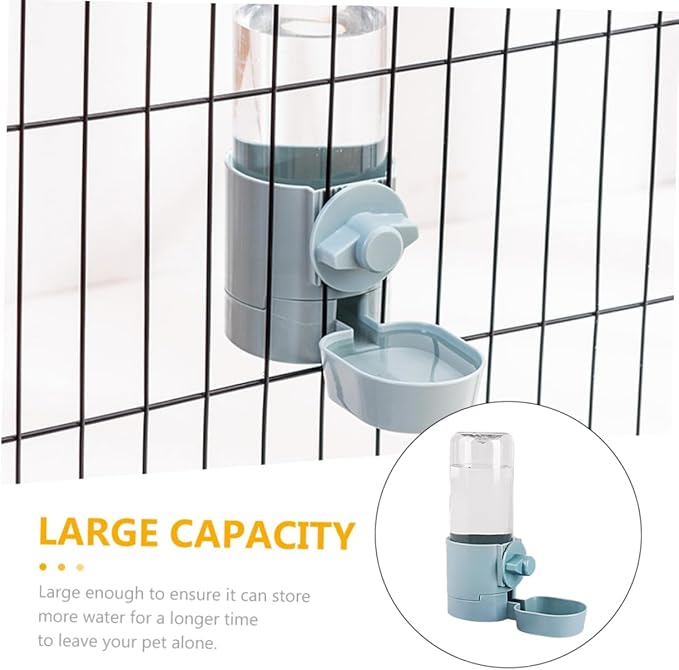 Hanging Drinking Fountain Automatic Dog Waterer Pet Water Dispenser Rabbit Water Bottle Compact Portable Design